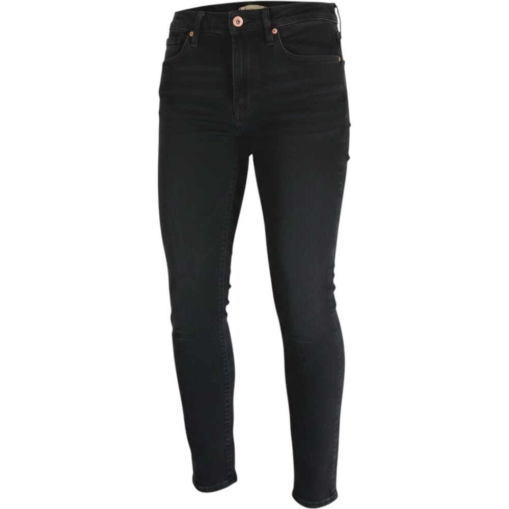Madewell Roadtripper Skinny Jeans Black High Rise Denim Pants G7392 Womens 27